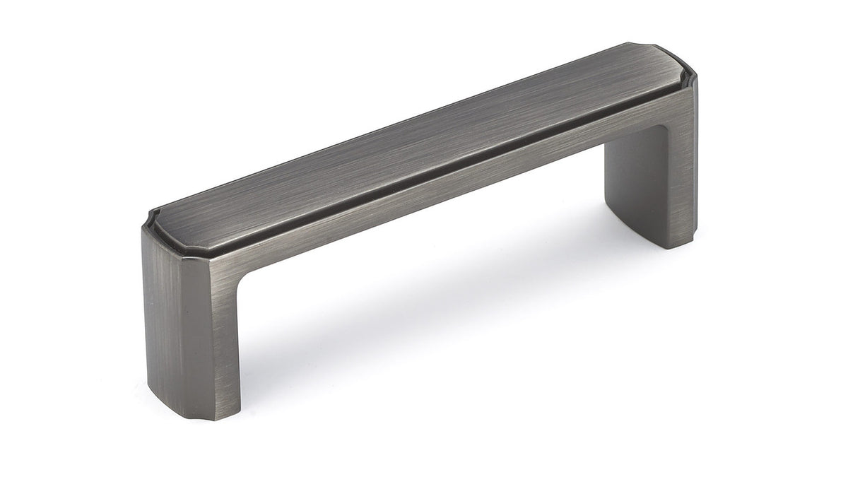 Richelieu BP77096143: 96mm cc Lorraine Cabinet Pull - Antique Nickel