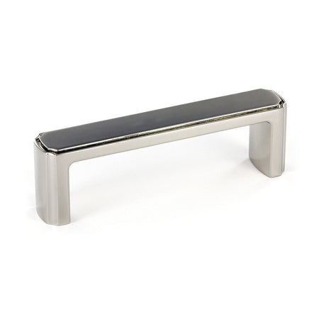Richelieu BP77096180: 96mm cc Lorraine Cabinet Pull - Polished Nickel