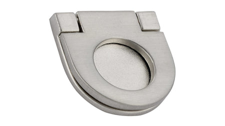 Richelieu BP77325195: 1" cc Contemporary Recessed Drop Bail Cabinet Pull - Brushed Nickel