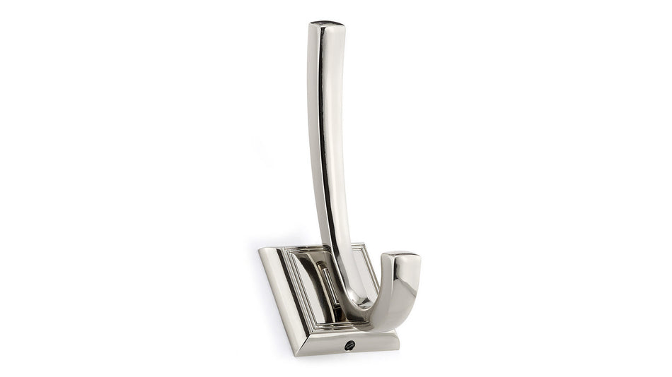 Richelieu BP7751180: 5" Transitional Double Coat Hook - Polished Nickel