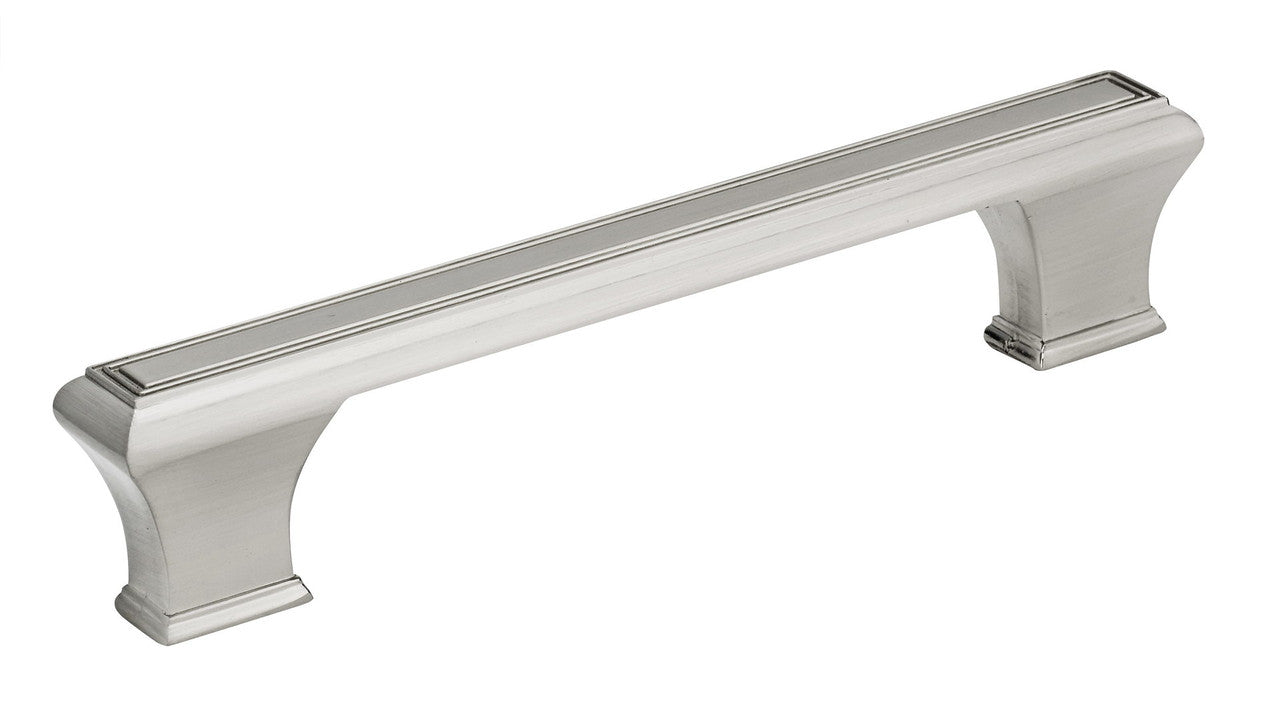 Richelieu BP775128195: 128mm cc Beauharnois Cabinet Pull - Brushed Nickel
