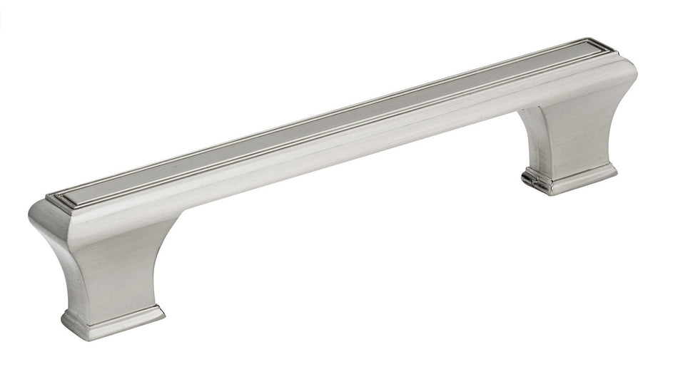 Richelieu BP775128195: 128mm cc Beauharnois Cabinet Pull - Brushed Nickel