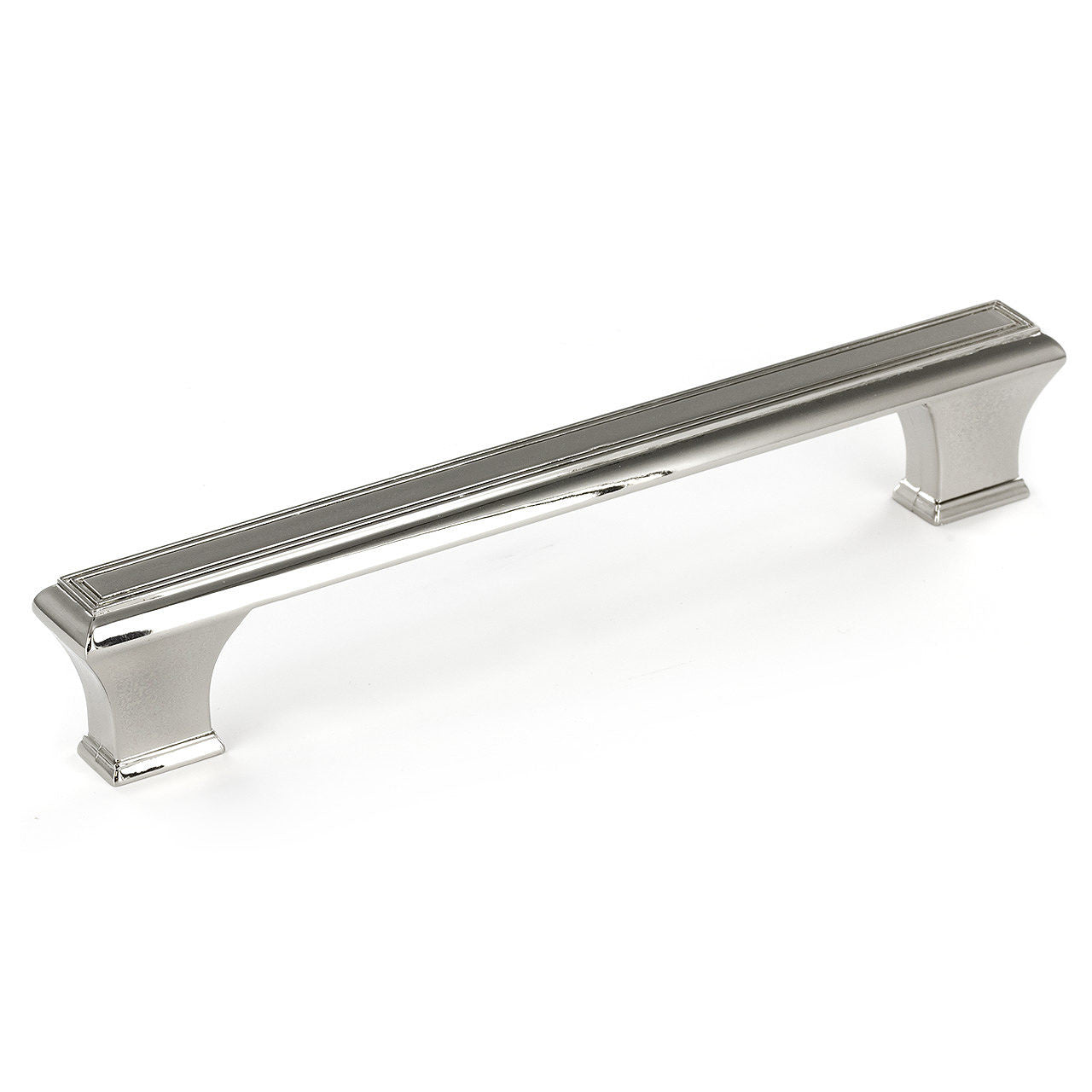 Richelieu BP775160180: 160mm cc Beauharnois Cabinet Pull - Polished Nickel
