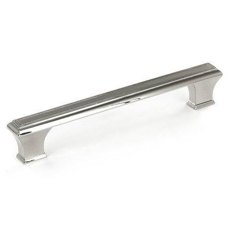 Richelieu BP775160180: 160mm cc Beauharnois Cabinet Pull - Polished Nickel