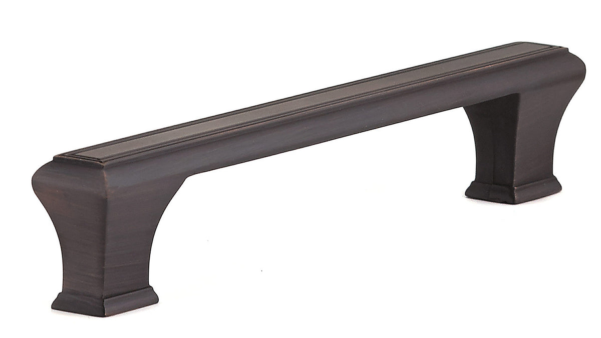 Richelieu BP775160BORB: 160mm cc Beauharnois Cabinet Pull - Brushed Oil Rubbed Bronze