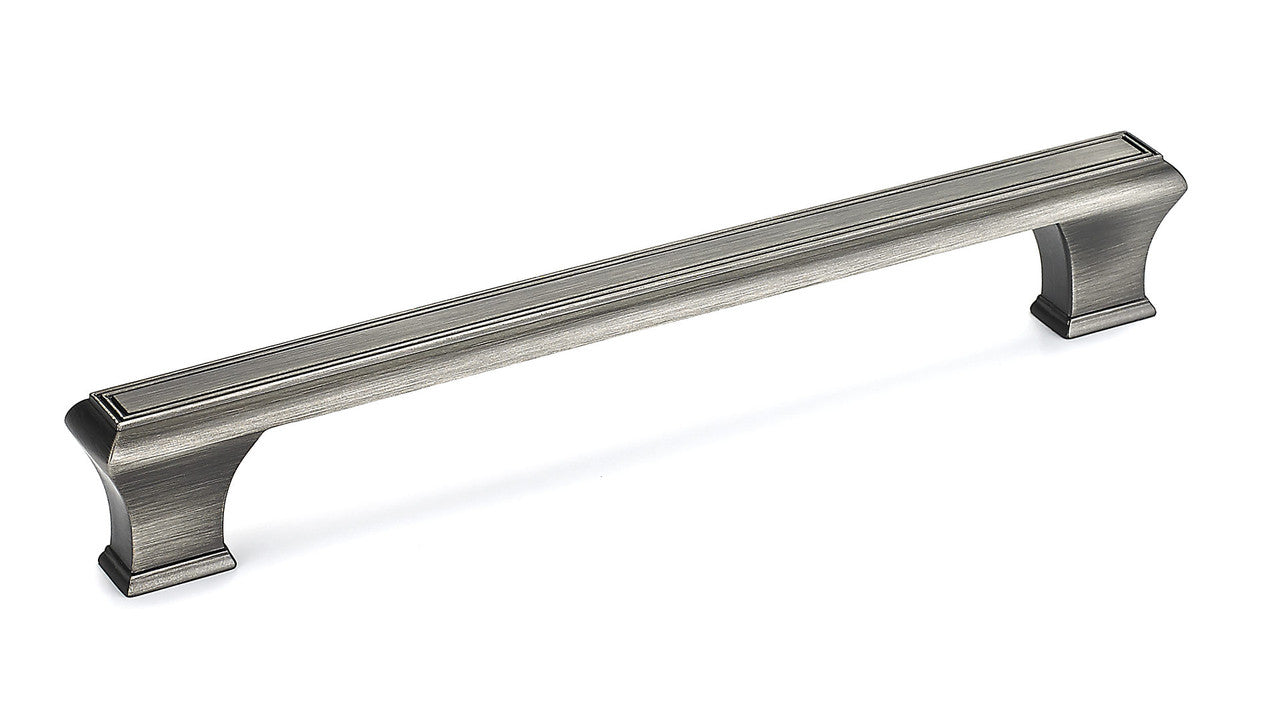 Richelieu BP775192143: 192mm cc Beauharnois Cabinet Pull - Antique Nickel