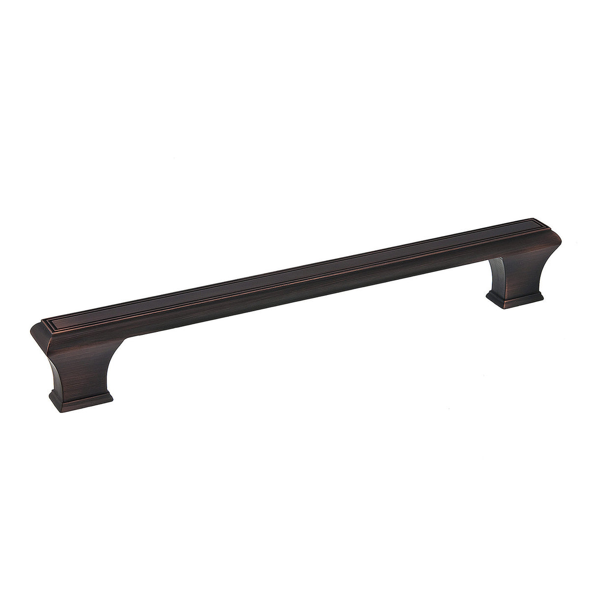 Richelieu BP775192BORB: 192mm cc Beauharnois Cabinet Pull - Brushed Oil Rubbed Bronze
