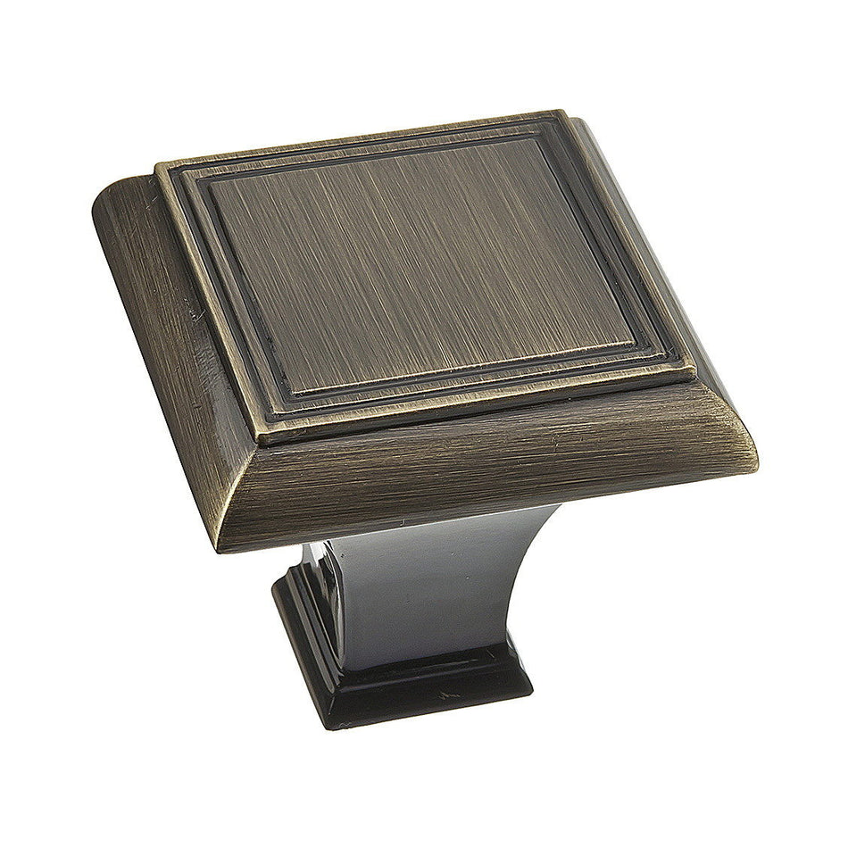Richelieu BP77535AE: 35mm Beauharnois Cabinet Knob - Antique English