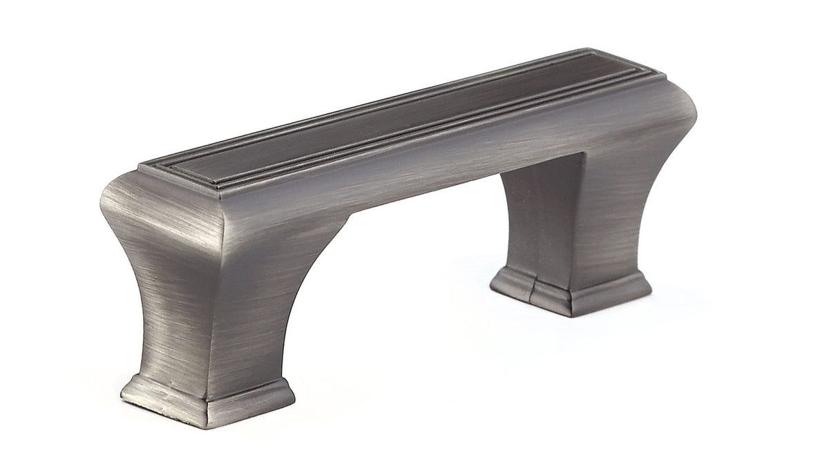 Richelieu BP77596143: 96mm cc Beauharnois Cabinet Pull - Antique Nickel