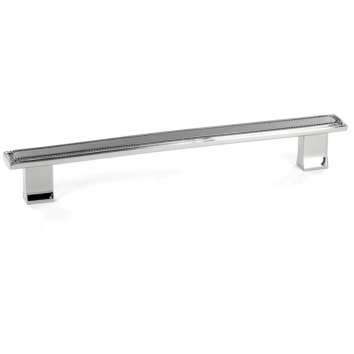 Richelieu BP780192180: 192mm cc Brossard Cabinet Pull - Polished Nickel