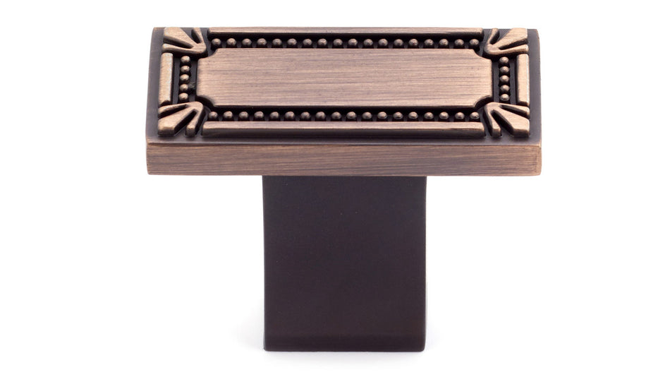 Richelieu BP78033BORB: 43mm Brossard Cabinet Knob - Brushed Oil Rubbed Bronze