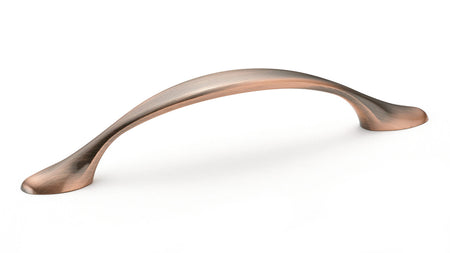 Richelieu BP7814193: 96mm cc Laurelton Cabinet Pull - Antique Copper