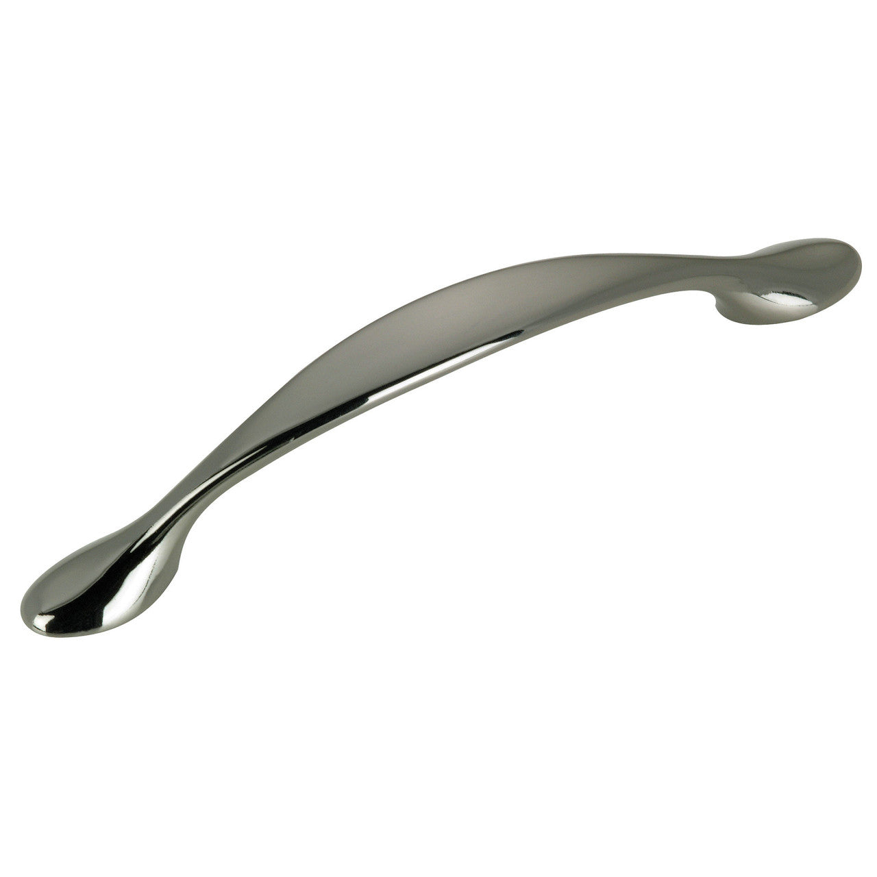 Richelieu BP781491: 96mm cc Laurelton Cabinet Pull - Black Nickel