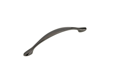 Richelieu BP781591: 128mm cc Laurelton Cabinet Pull - Black Nickel