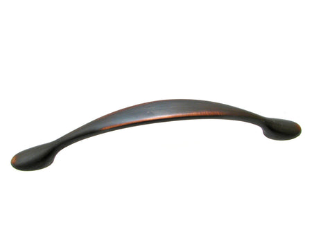Richelieu BP7815BORB: 128mm cc Laurelton Cabinet Pull - Brushed Oil Rubbed Bronze