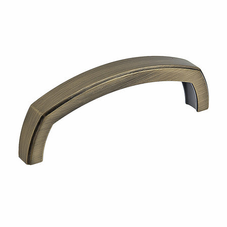 Richelieu BP78596AE: 96mm cc Prevost Cabinet Pull - Antique English