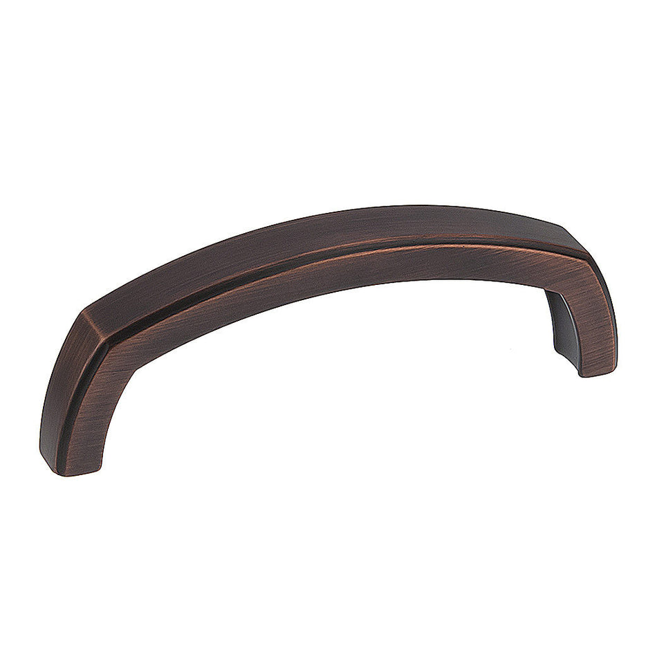 Richelieu BP78596BORB: 96mm cc Prevost Cabinet Pull - Brushed Oil Rubbed Bronze
