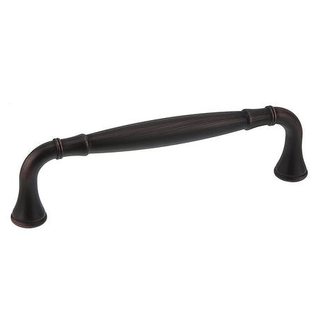 Richelieu BP790128BORB: 128mm cc Candiac Cabinet Pull - Brushed Oil Rubbed Bronze