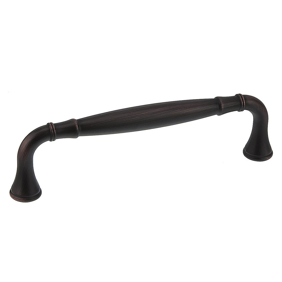 Richelieu BP790128BORB: 128mm cc Candiac Cabinet Pull - Brushed Oil Rubbed Bronze