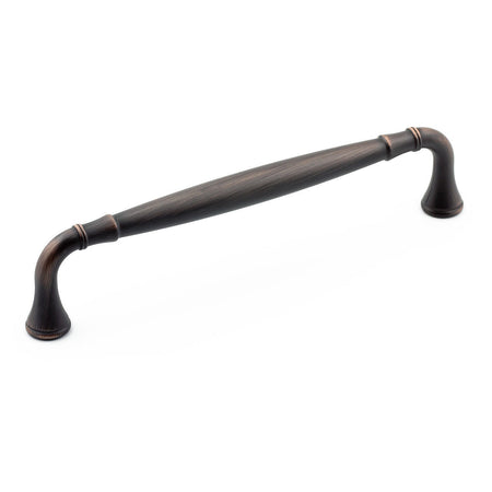 Richelieu BP790160BORB: 160mm cc Candiac Cabinet Pull - Brushed Oil Rubbed Bronze