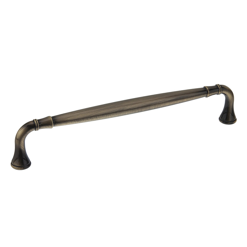 Richelieu BP790192AE: 192mm cc Candiac Cabinet Pull - Antique English