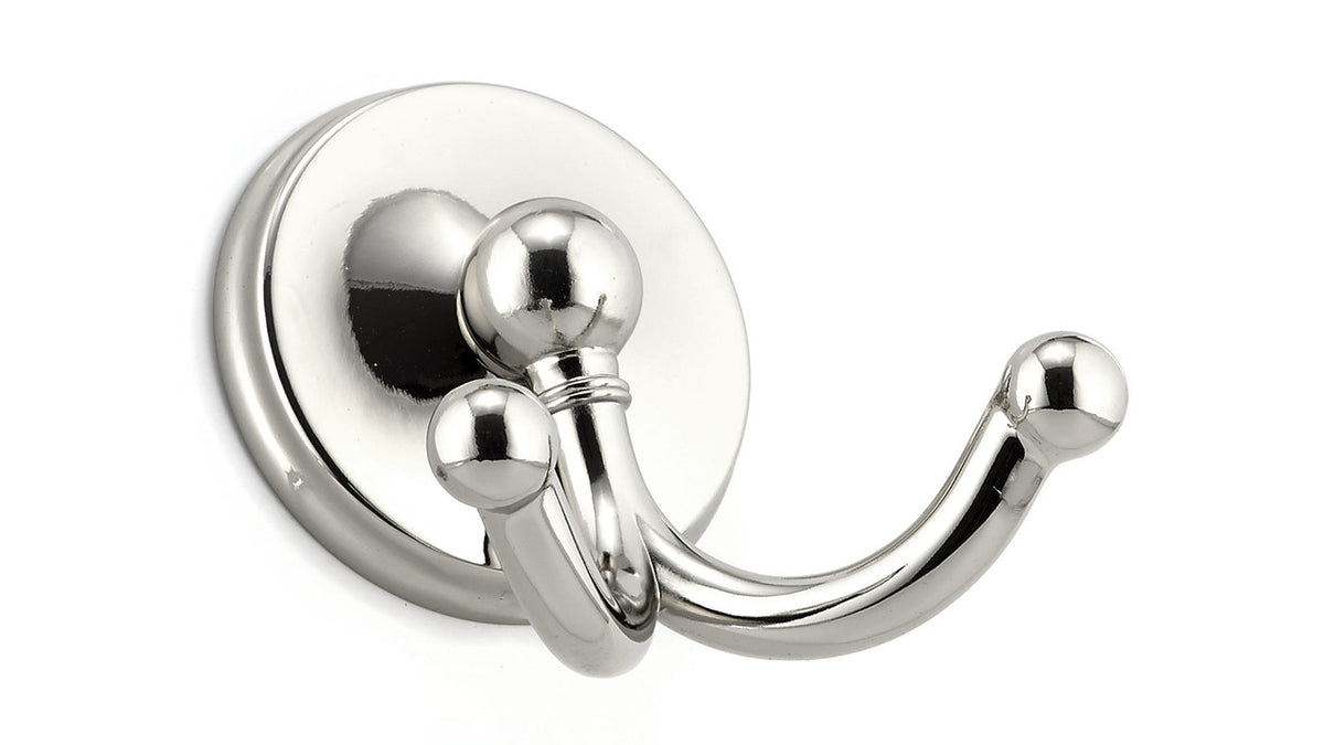 Richelieu BP7902180: 2-3/4" Transitional Double Horizontal Coat Hook - Polished Nickel