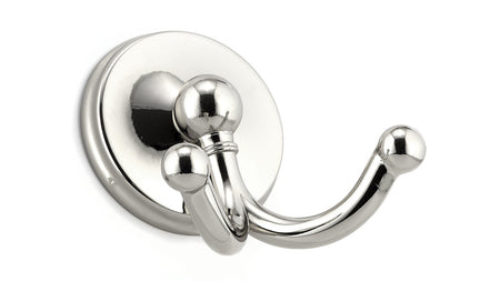 Richelieu BP7902180: 2-3/4" Transitional Double Horizontal Coat Hook - Polished Nickel