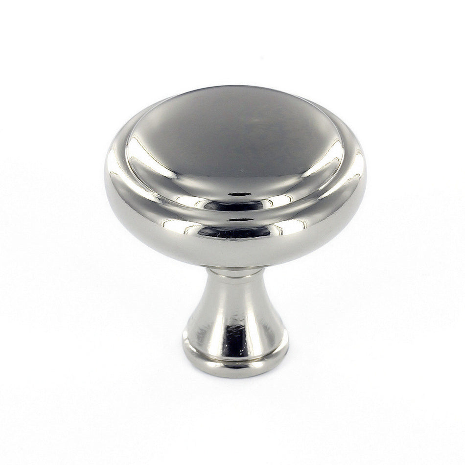 Richelieu BP79032180: 1-1/4" Candiac Cabinet Knob - Polished Nickel
