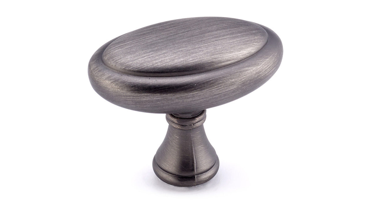 Richelieu BP79040143: 1-9/16" Candiac Cabinet Knob - Antique Nickel