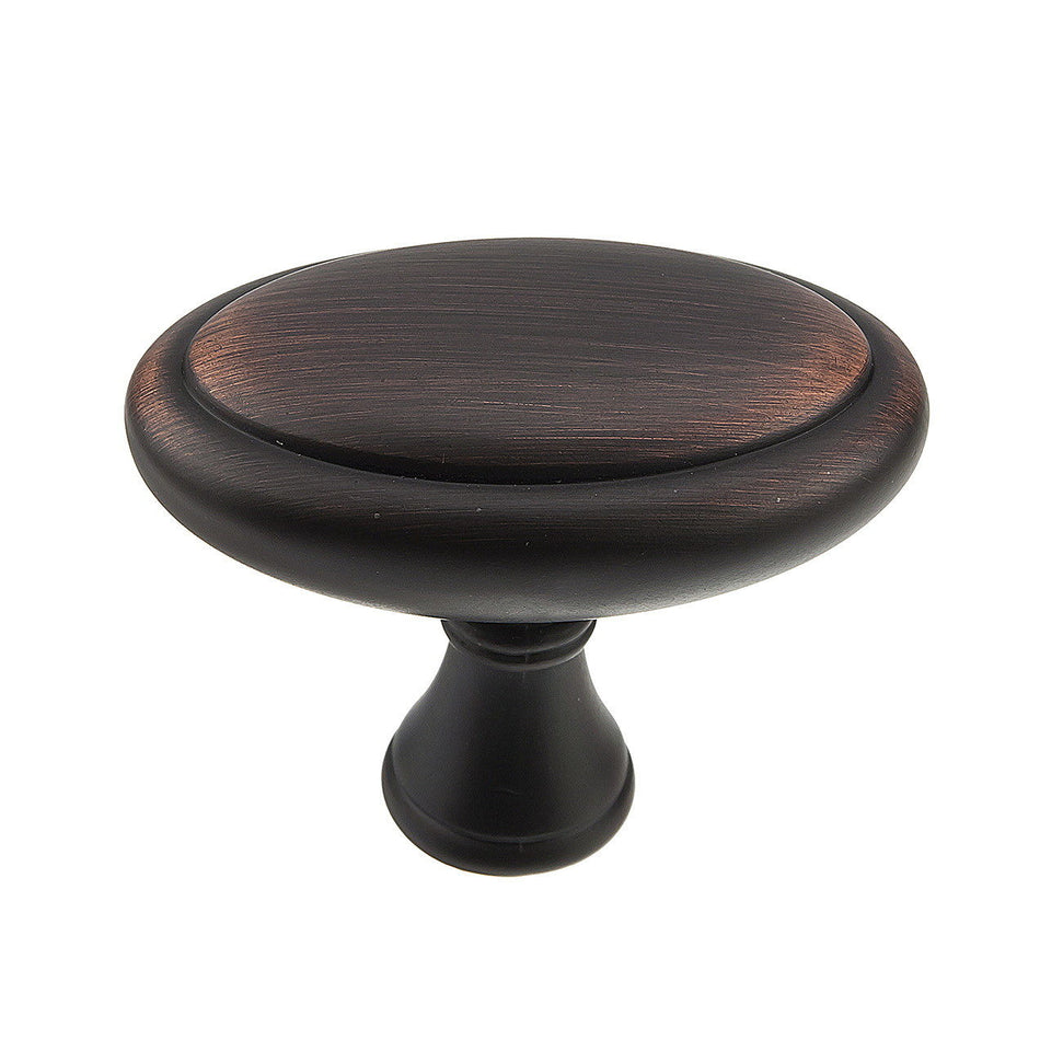 Richelieu BP79040BORB: 1-9/16" Candiac Cabinet Knob - Brushed Oil Rubbed Bronze