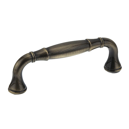 Richelieu BP79076AE: 3" cc Candiac Cabinet Pull - Antique English