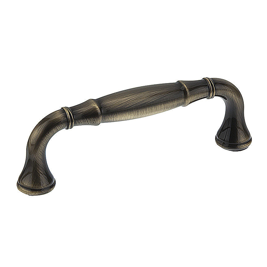Richelieu BP79076AE: 3" cc Candiac Cabinet Pull - Antique English