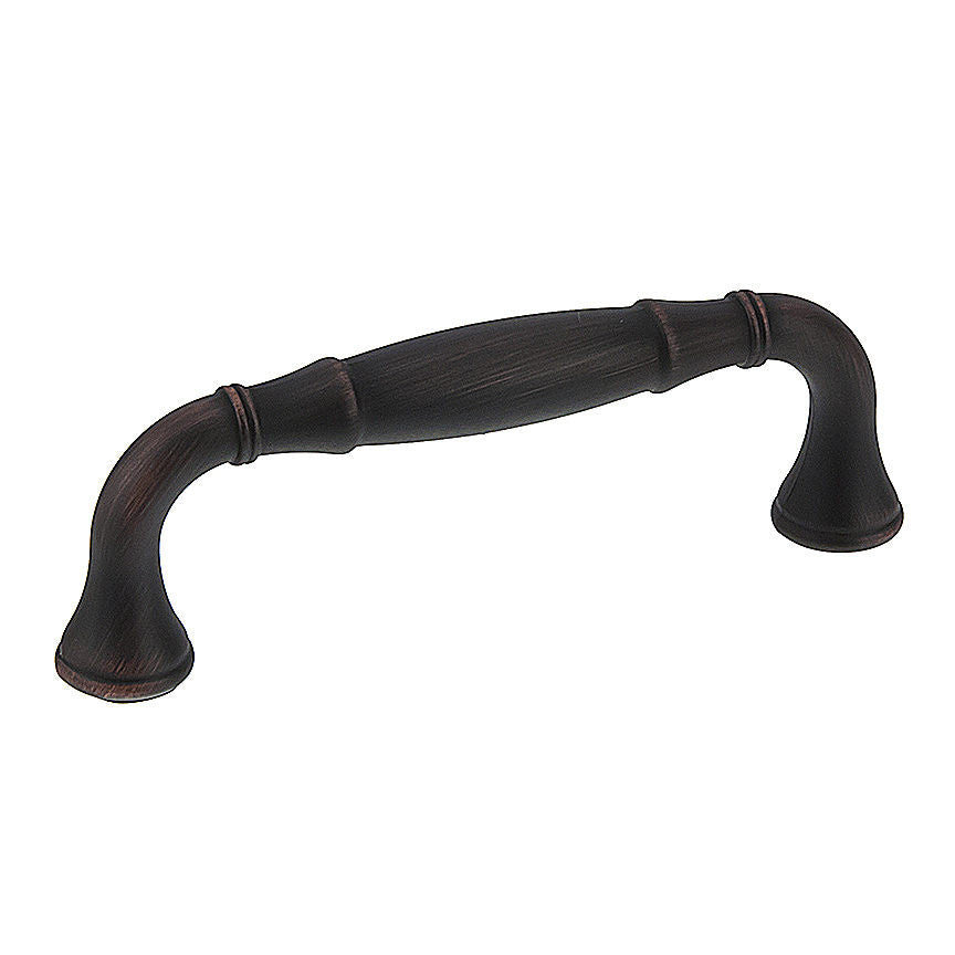 Richelieu BP79076BORB: 3" cc Candiac Cabinet Pull - Brushed Oil Rubbed Bronze