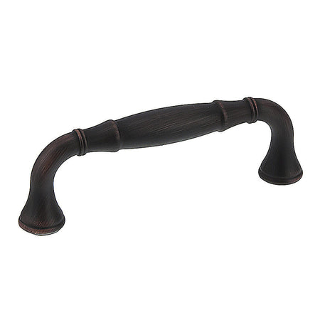 Richelieu BP79076BORB: 3" cc Candiac Cabinet Pull - Brushed Oil Rubbed Bronze