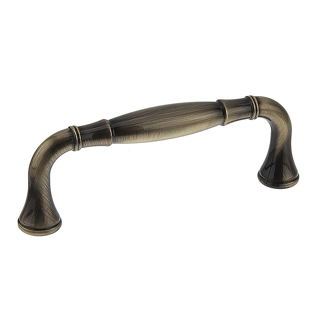 Richelieu BP79096AE: 96mm cc Candiac Cabinet Pull - Antique English