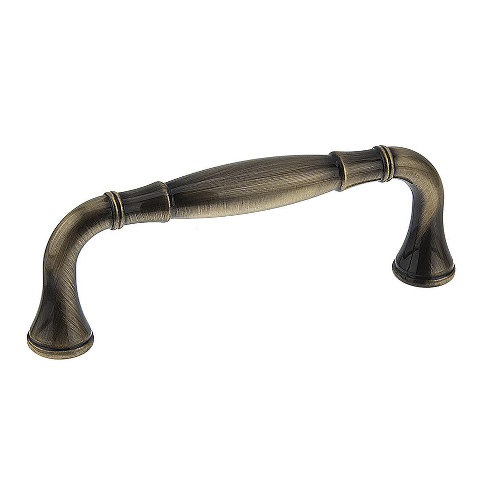 Richelieu BP79096AE: 96mm cc Candiac Cabinet Pull - Antique English