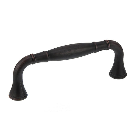 Richelieu BP79096BORB: 96mm cc Candiac Cabinet Pull - Brushed Oil Rubbed Bronze