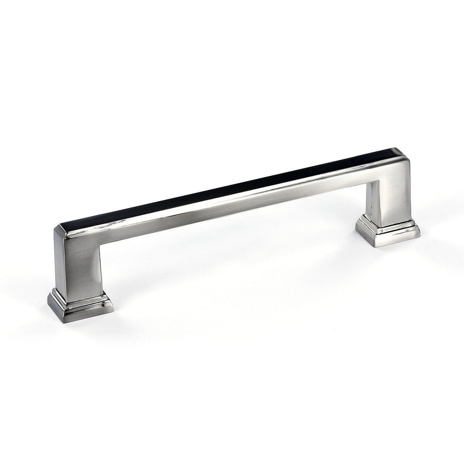 Richelieu BP795128195: 128mm cc Mirabel Cabinet Pull - Brushed Nickel
