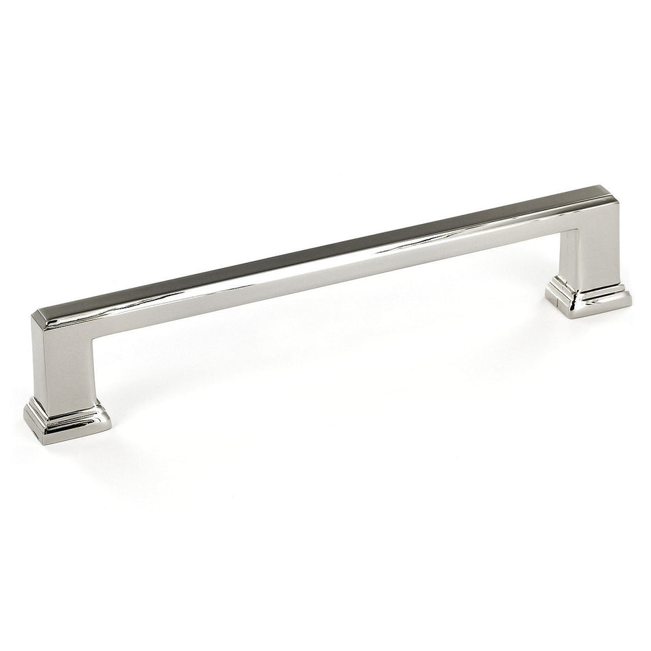 Richelieu BP795160180: 160mm cc Mirabel Cabinet Pull - Polished Nickel
