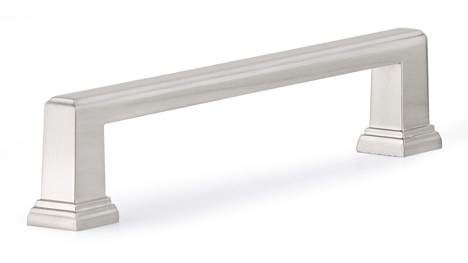 Richelieu BP795160195: 160mm cc Mirabel Cabinet Pull - Brushed Nickel
