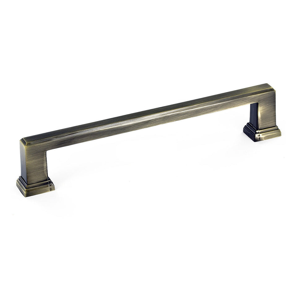 Richelieu BP795160AE: 160mm cc Mirabel Cabinet Pull - Antique English