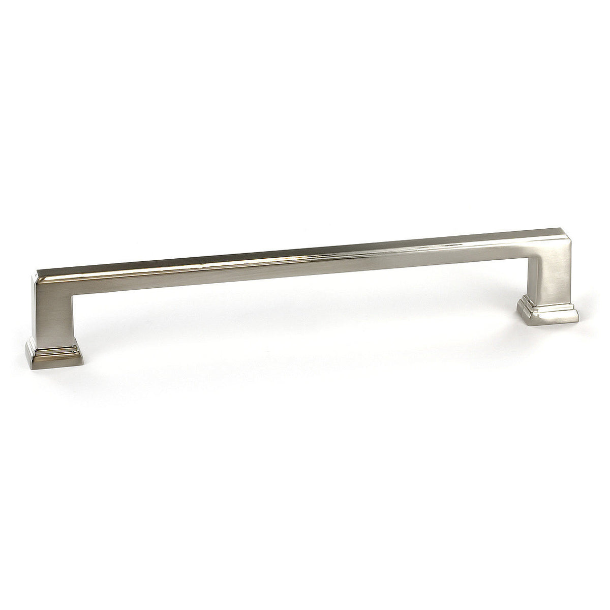 Richelieu BP795192195: 192mm cc Mirabel Cabinet Pull - Brushed Nickel