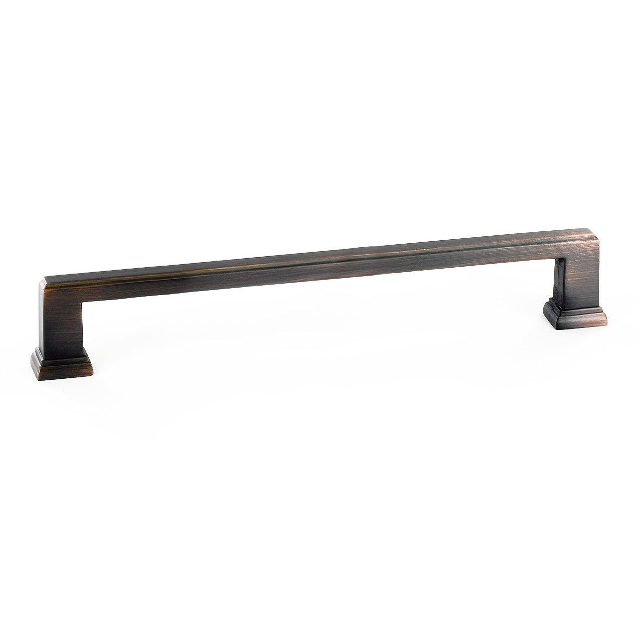 Richelieu BP795192BORB: 192mm cc Mirabel Square Bar Cabinet Pull - Brushed Oil Rubbed Bronze