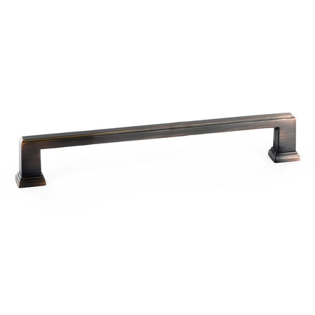 Richelieu BP795192BORB: 192mm cc Mirabel Square Bar Cabinet Pull - Brushed Oil Rubbed Bronze