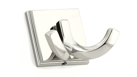 Richelieu BP7952180: 2-1/8" Transitional Double Coat Hook - Polished Nickel