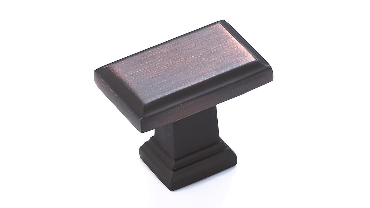 Richelieu BP79538BORB: 1-1/2" Mirabel Cabinet Knob - Brushed Oil Rubbed Bronze