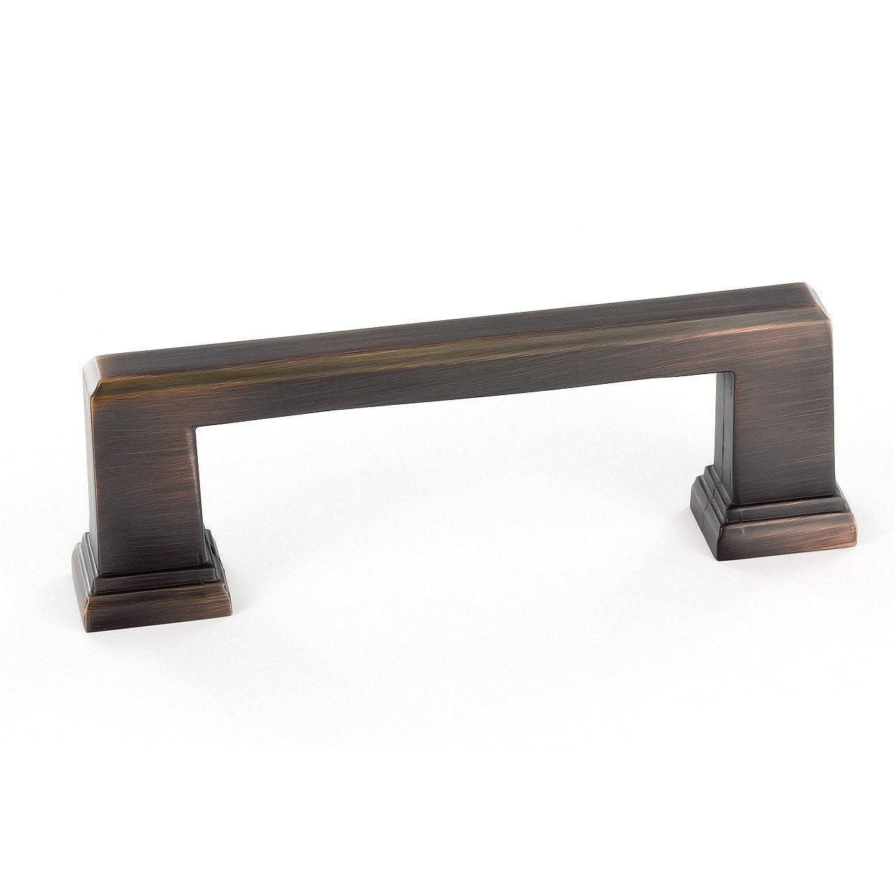 Richelieu BP79596BORB: 96mm cc Mirabel Cabinet Pull - Brushed Oil Rubbed Bronze