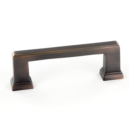 Richelieu BP79596BORB: 96mm cc Mirabel Cabinet Pull - Brushed Oil Rubbed Bronze