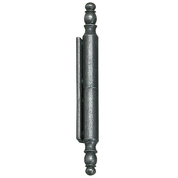 Richelieu BP80070908: 4-5/8" Traditional Split Hinge w/Steeple Finial - Natural Iron