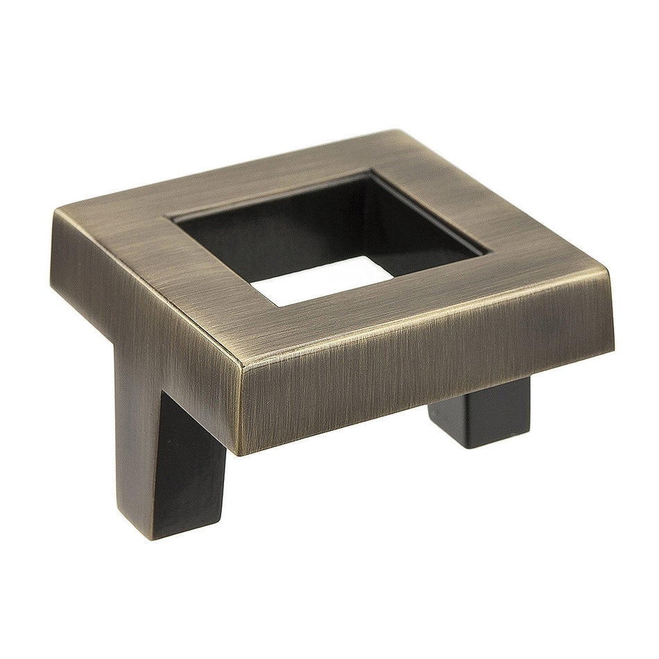 Richelieu BP80338AE: 42mm Clairlea Cabinet Knob - Antique English